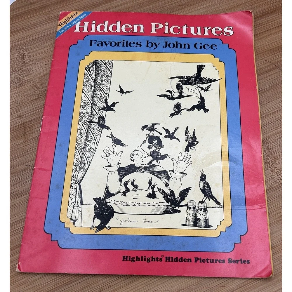 Hidden Pictures : Favorites by John‎ Gee Paperback John Gee Nostalgia  1981